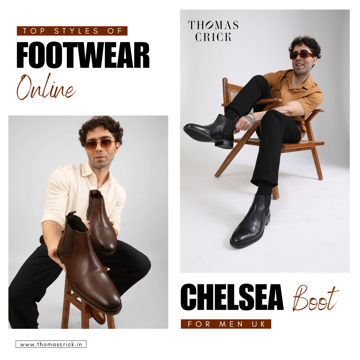 Top Styles of Footwear Online - chelsea boots for men uk