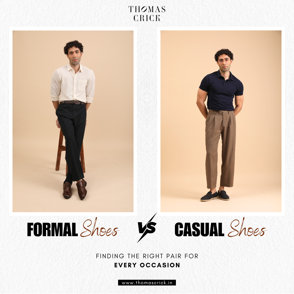 Formal Shoes vs Casual Shoes: Finding the Right Pair for Every Occasion