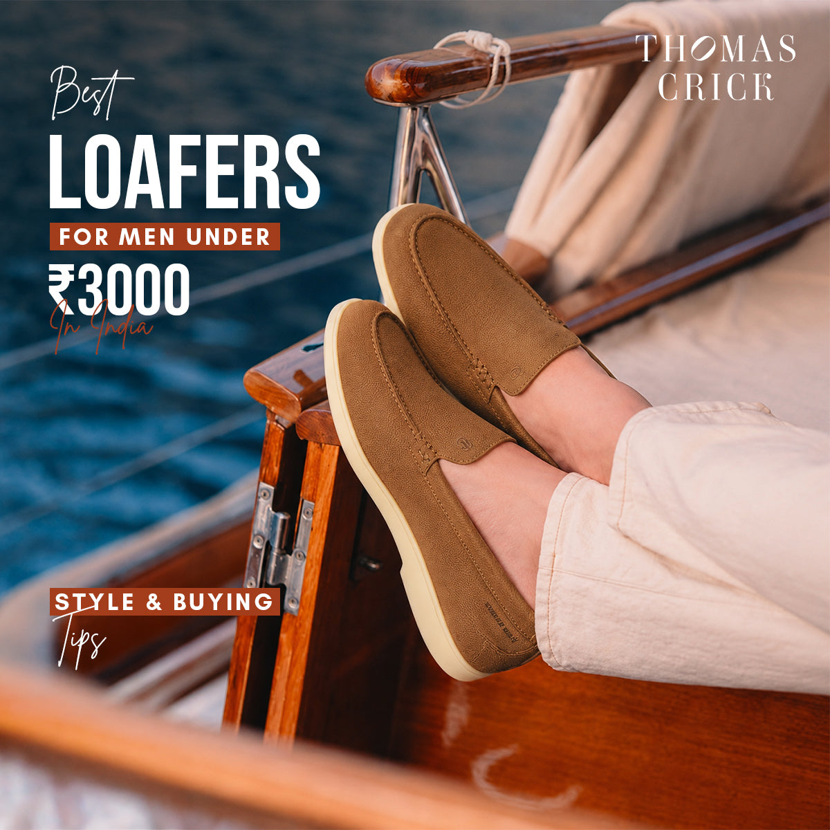 Best Loafers for Men Under ₹3000 in India