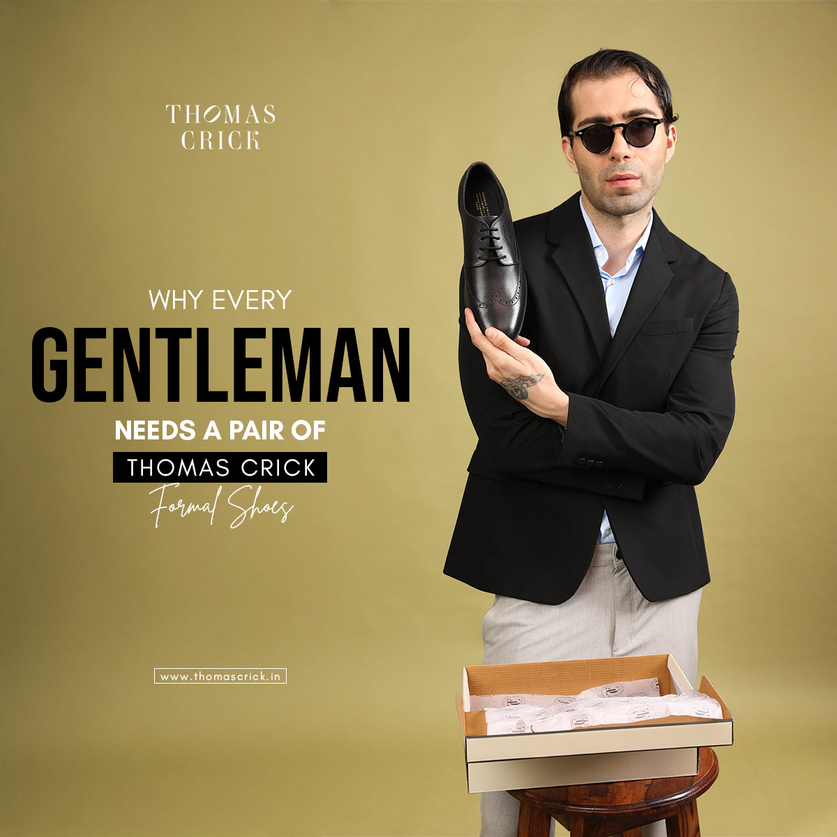 Why Every Gentleman Needs a Pair of Thomas Crick Formal Shoes