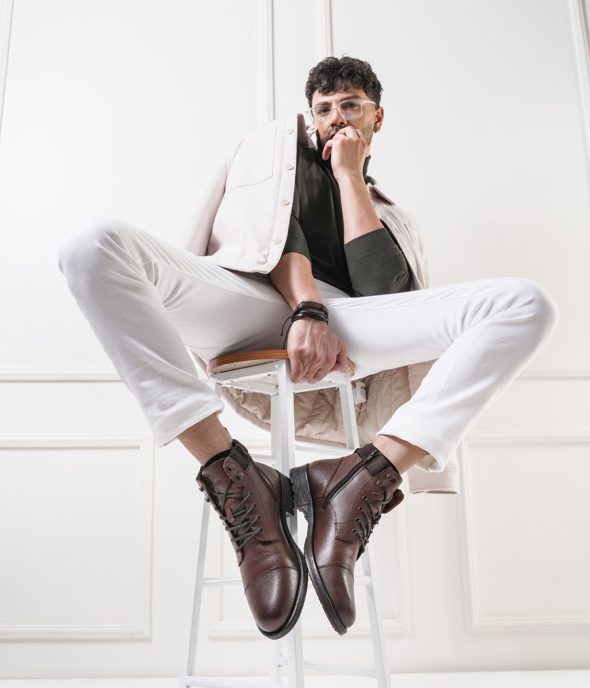 Oxford Trail Biker Boots TC-2321TK