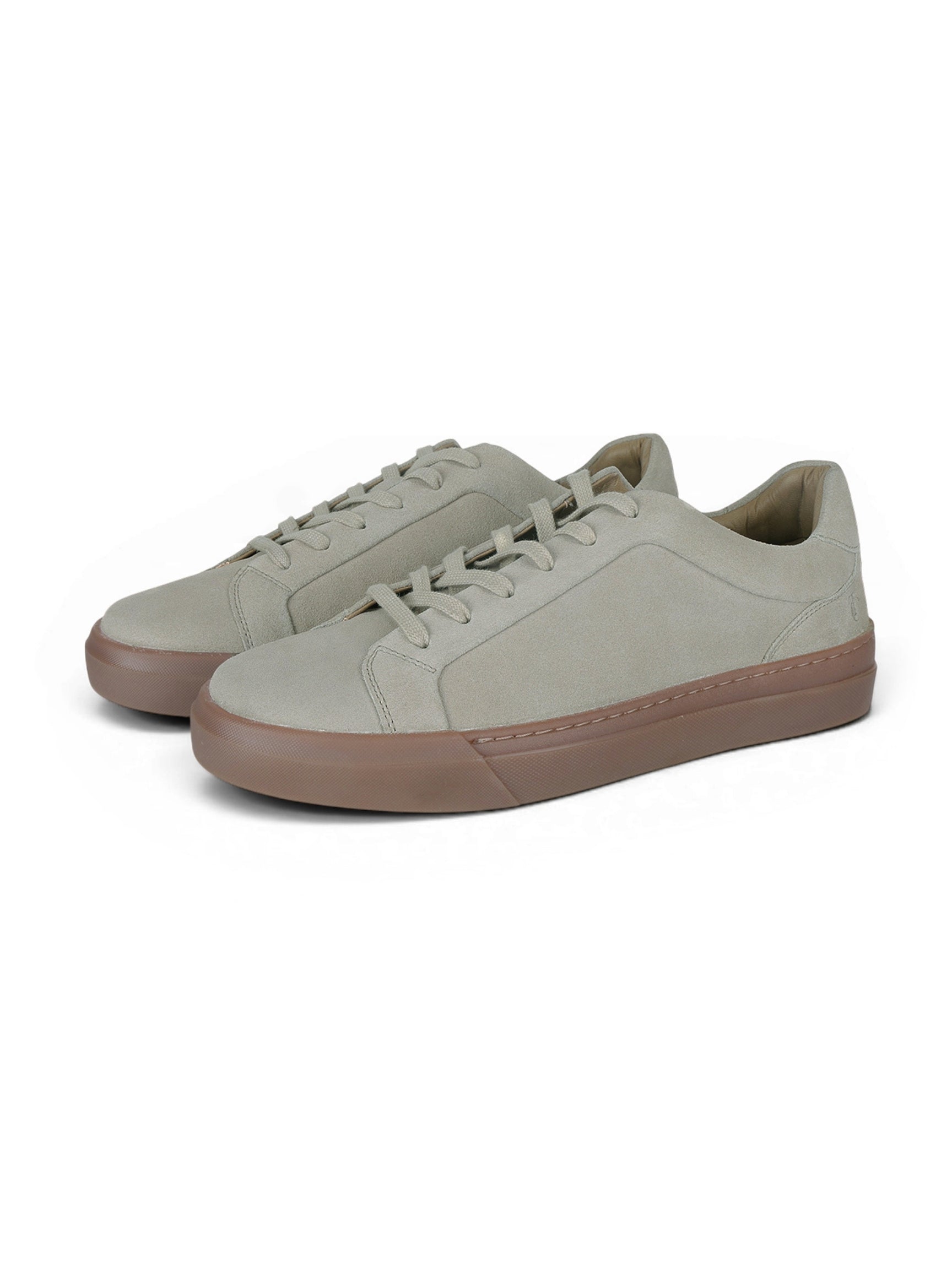 SILVA Off White Suede Sneakers | Minimalist Low-Top Retro Footwear|TC-2648SL