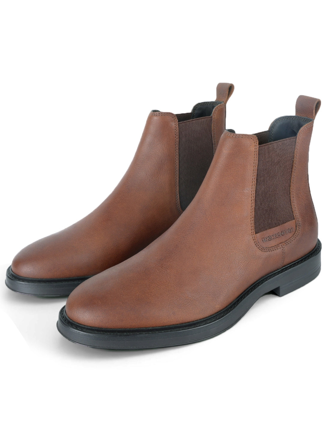Holborn Tan Chelsea Boots |Classic Slip-On Dress Boots with Ortho Comfort Insock|TC-2657WD