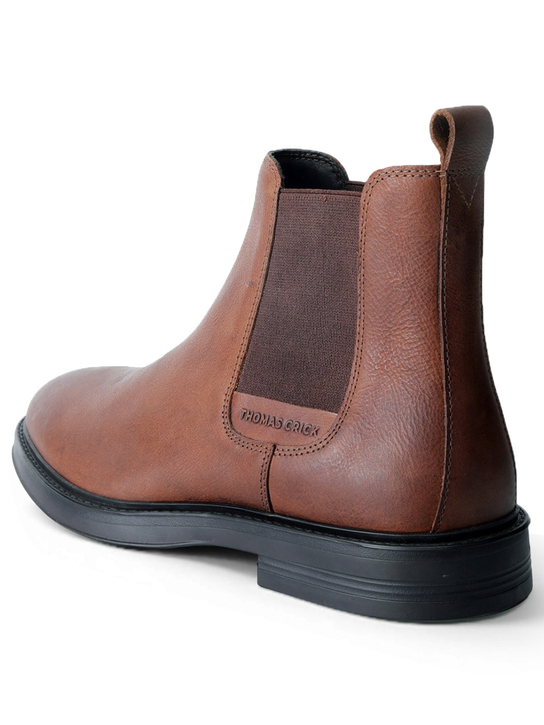 Holborn Tan Chelsea Boots |Classic Slip-On Dress Boots with Ortho Comfort Insock|TC-2657WD