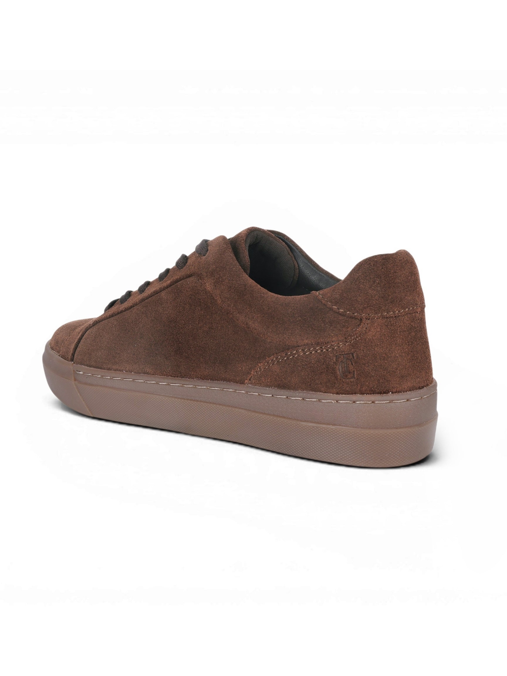 SILVA Brown Suede Sneakers | Minimalist Low-Top Retro Footwear |TC-2648CH