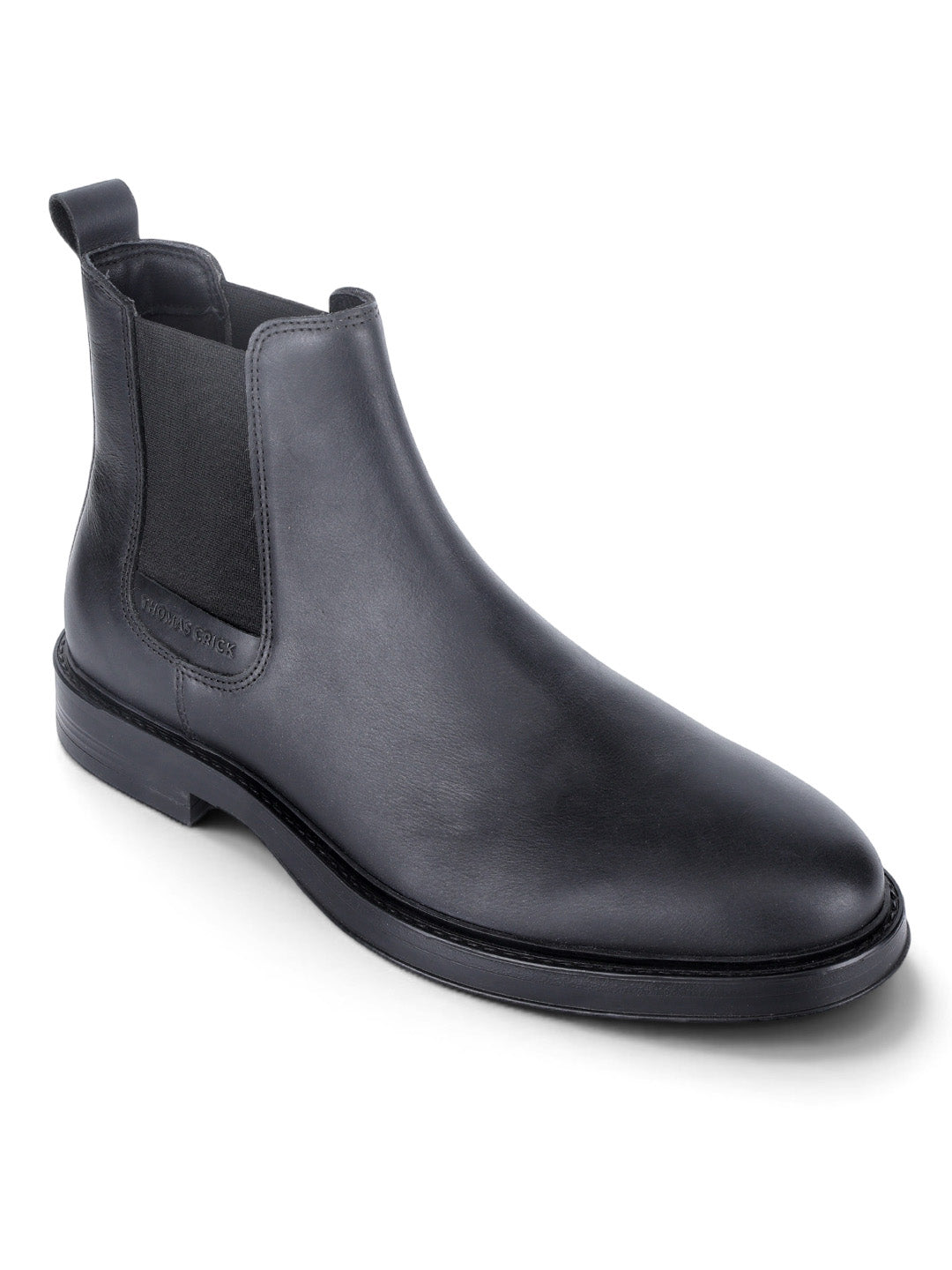 Holborn Black Chelsea Boots |Classic Slip-On Dress Boots with Ortho Comfort Insock|TC-2657BL