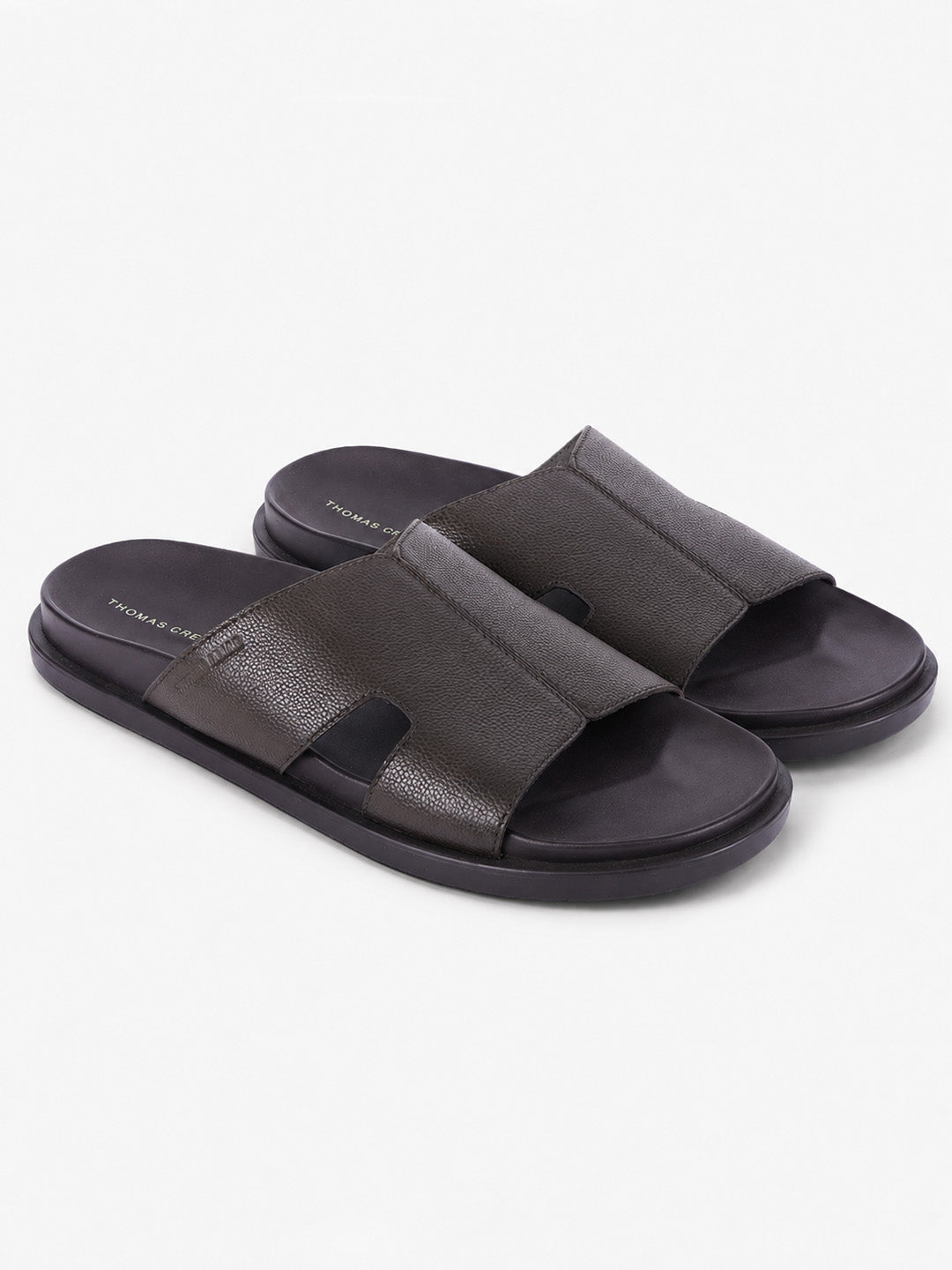 Dune Brown Sandals | Premium Open Toe Broad-Strap Casual Sandals |TC-2758TK