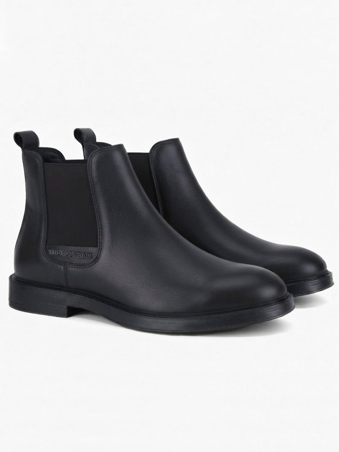 Holborn Black Chelsea Boots |Classic Slip-On Dress Boots with Ortho Comfort Insock|TC-2657BL
