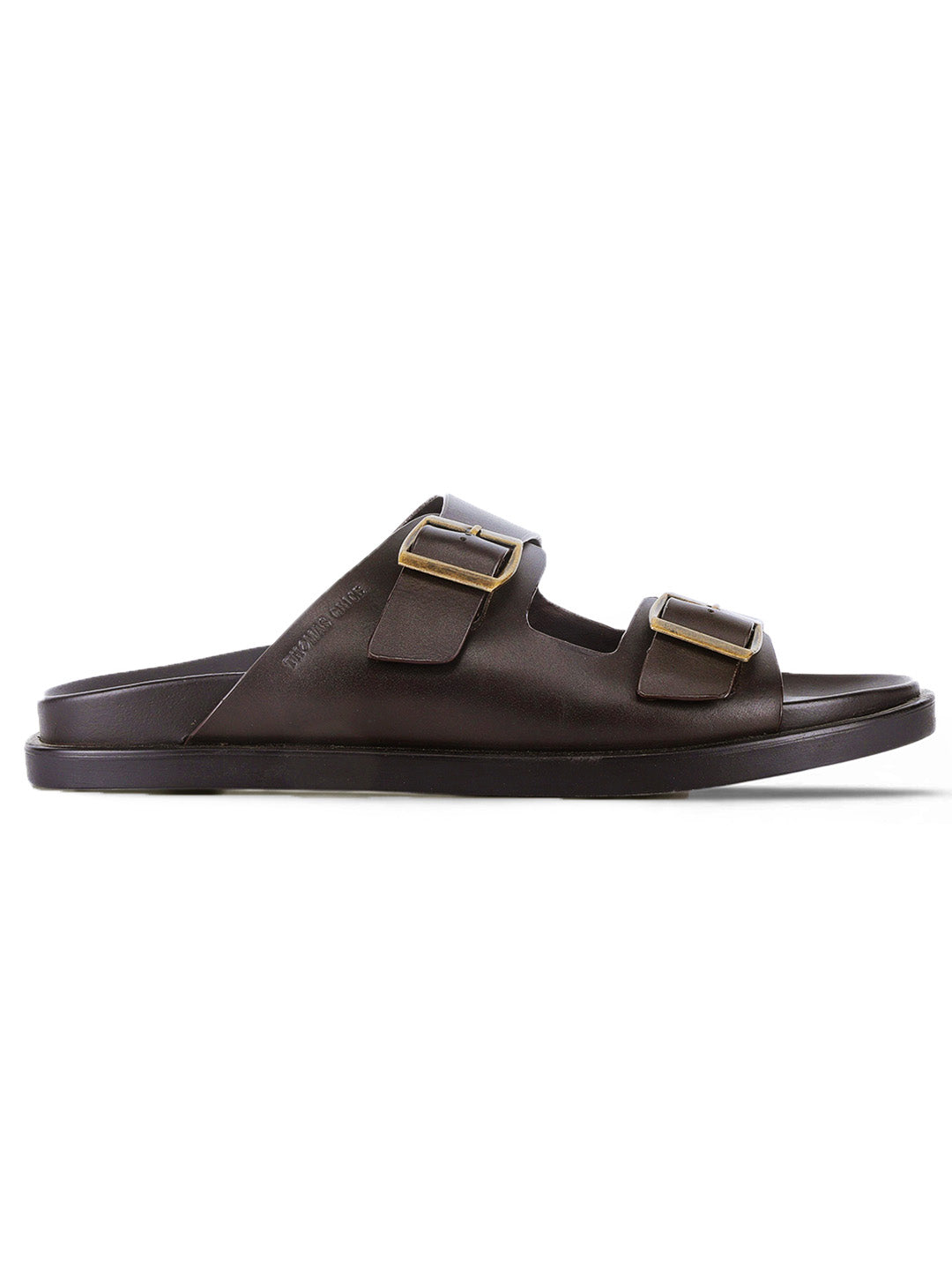 Atlas Brown Sandals | Double Buckle Adjustable Casual Sandals |TC-2761BR