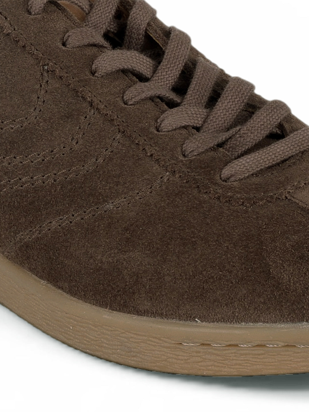 Greg Brown Suede Sneakers | Lightweight Smart Casual Lace-Up Shoes|TC-2649BR