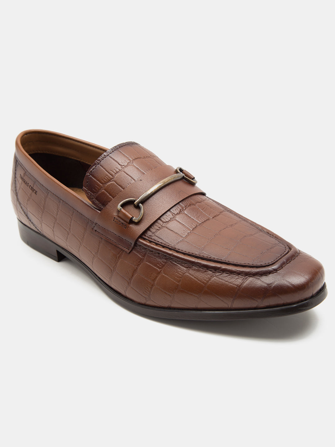 Leicester Croc Luxe Loafers Teak - TC 2311TK