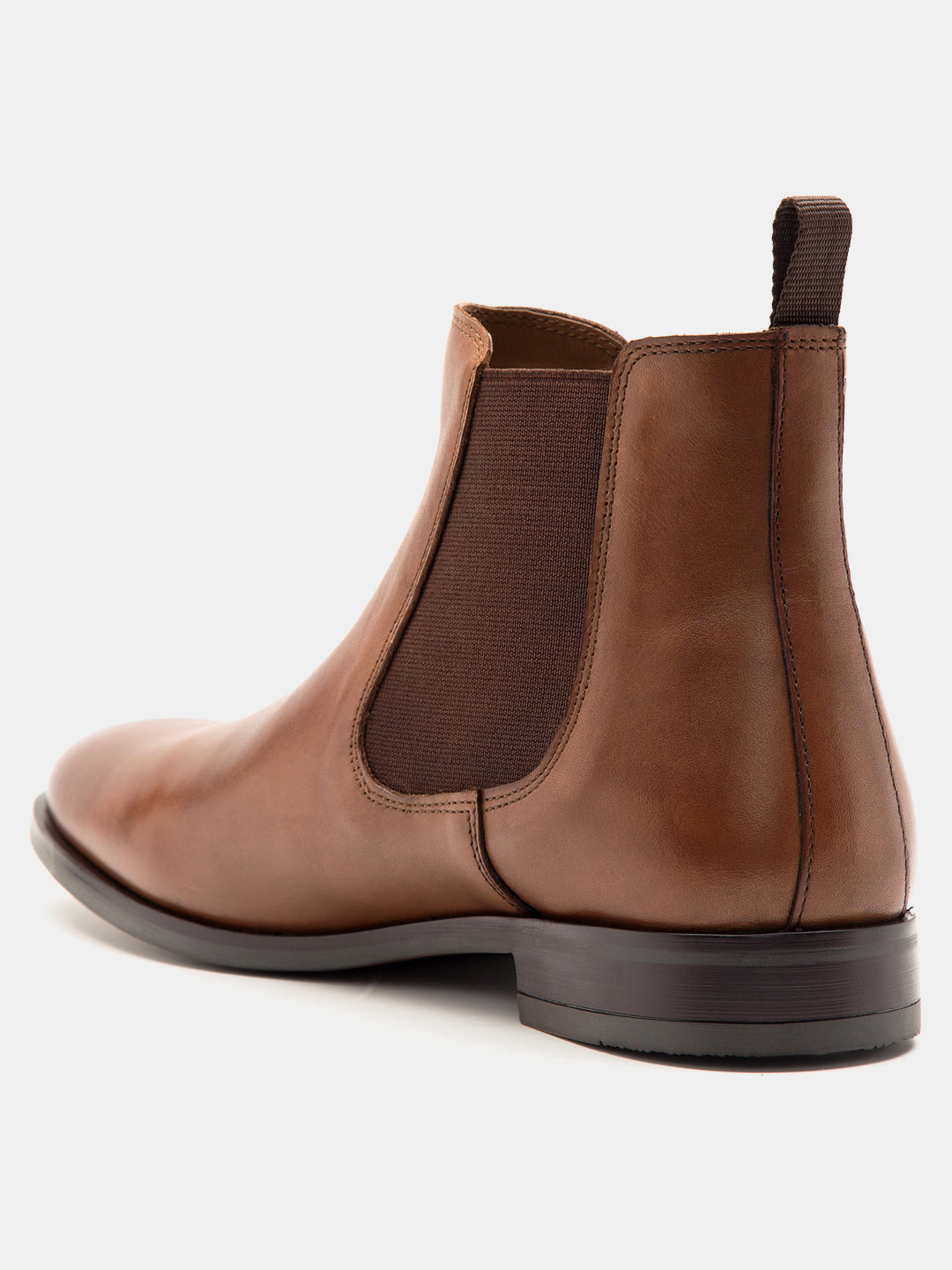 Saville Chelsea Boots Dark Tan  TC-2318DTN