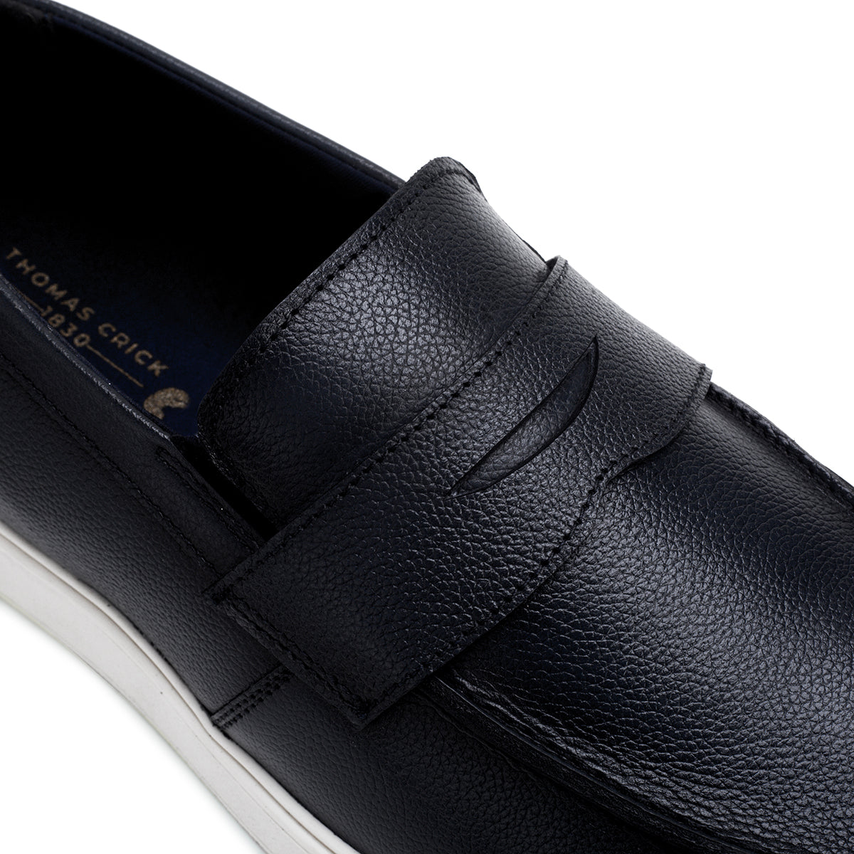 Cambridge Penny Loafers TC-2326BL