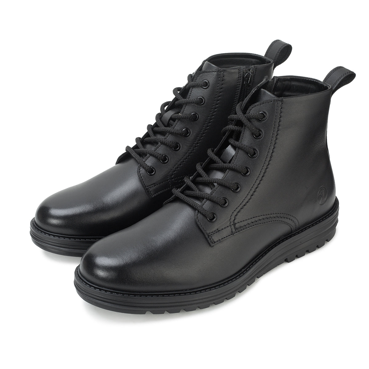 Elgin Ridge Lace-Up Boots-Black TC-2328BL