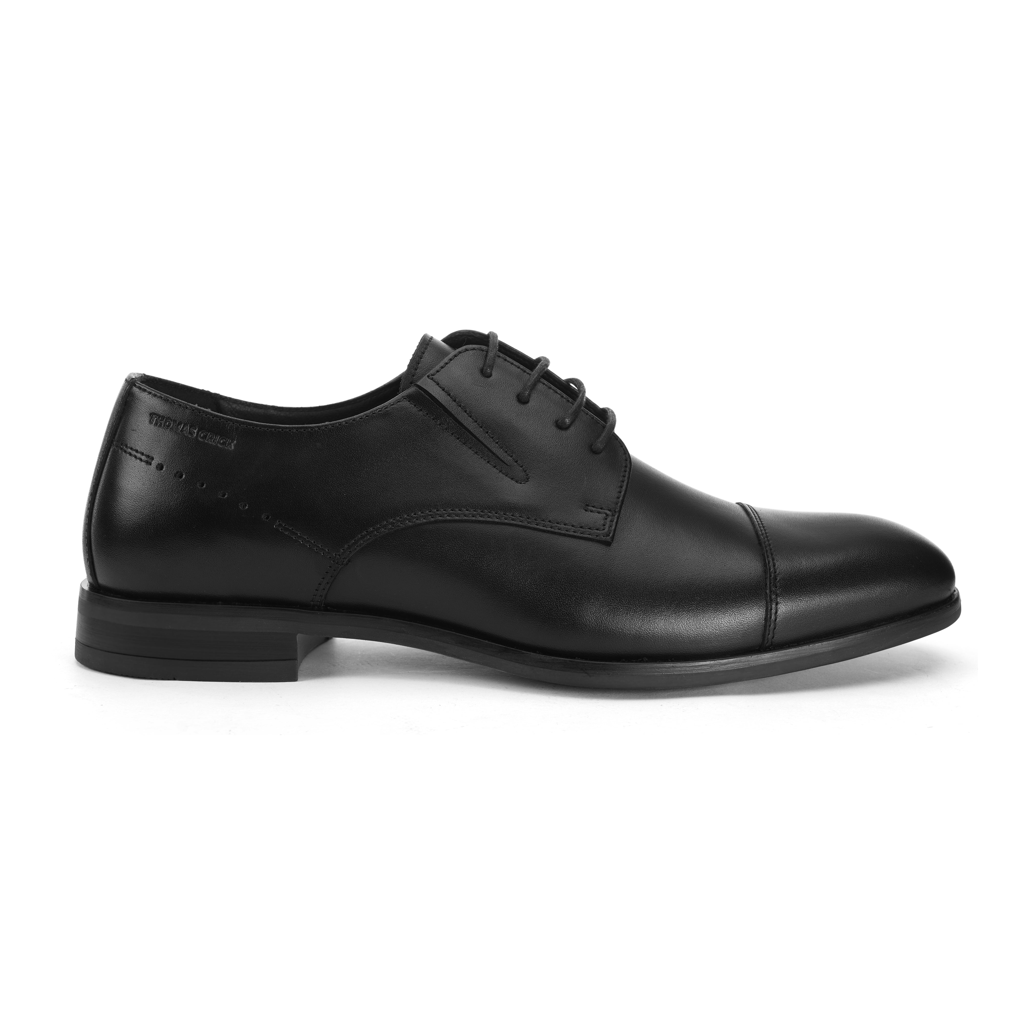 Chester Oxford Black (TC-2336BL) Plain Derby Shoes