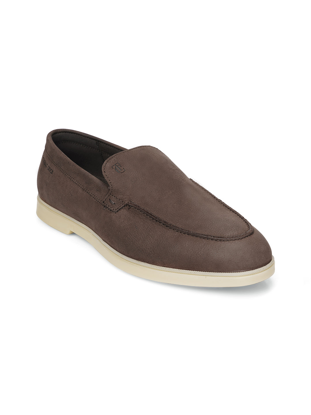 brown loafers