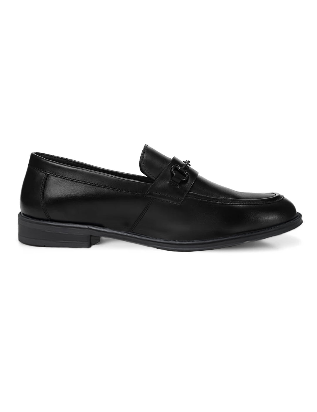 Black loafers
