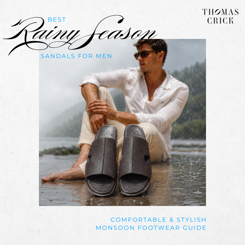 Best Rainy Season Sandals for Men: Comfortable & Stylish Monsoon Footwear Guide - Thomas Crick