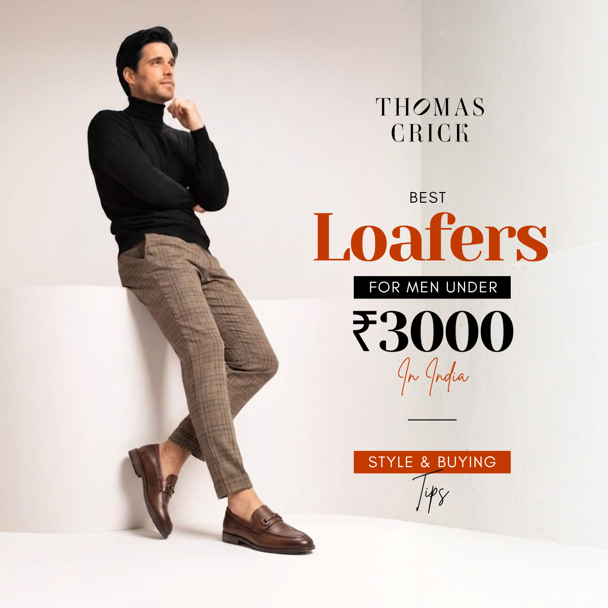 best loafers for men under ₹3000