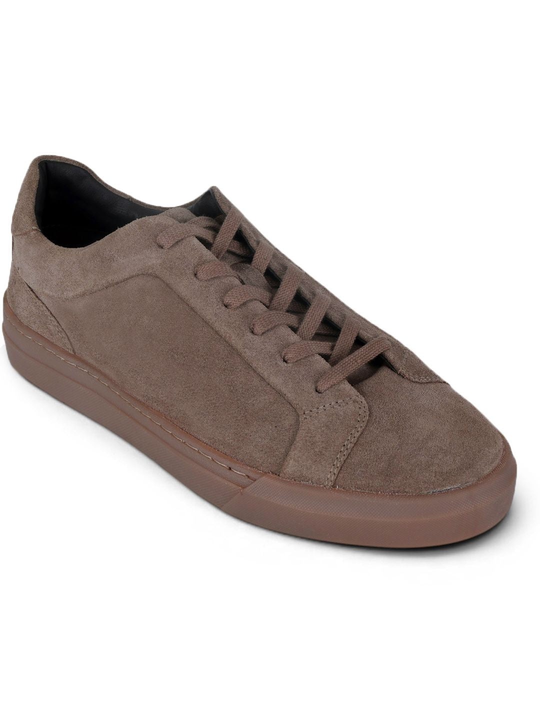 Silva Khaki Suede  Sneakers | Minimalist Low-Top Retro Footwear|TC-2648MS