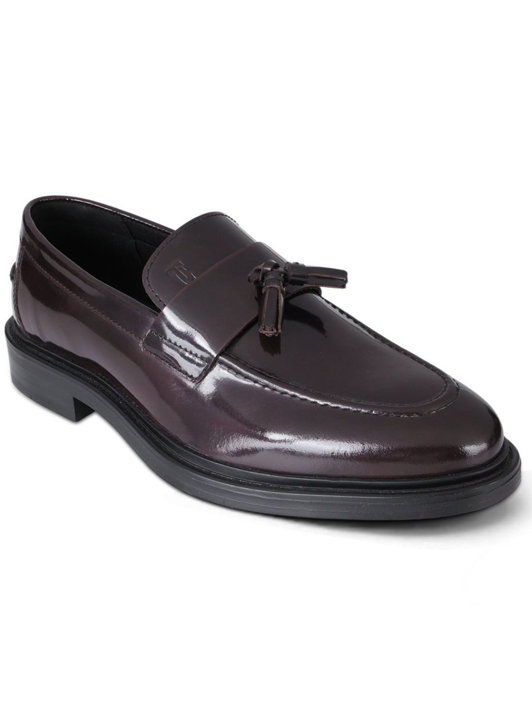 Kingsley Men's Bordo Genuine Leather Tassel Loafers | Premium Slip-On Formal & Smart Casual Dress Shoes|TC-2654BO