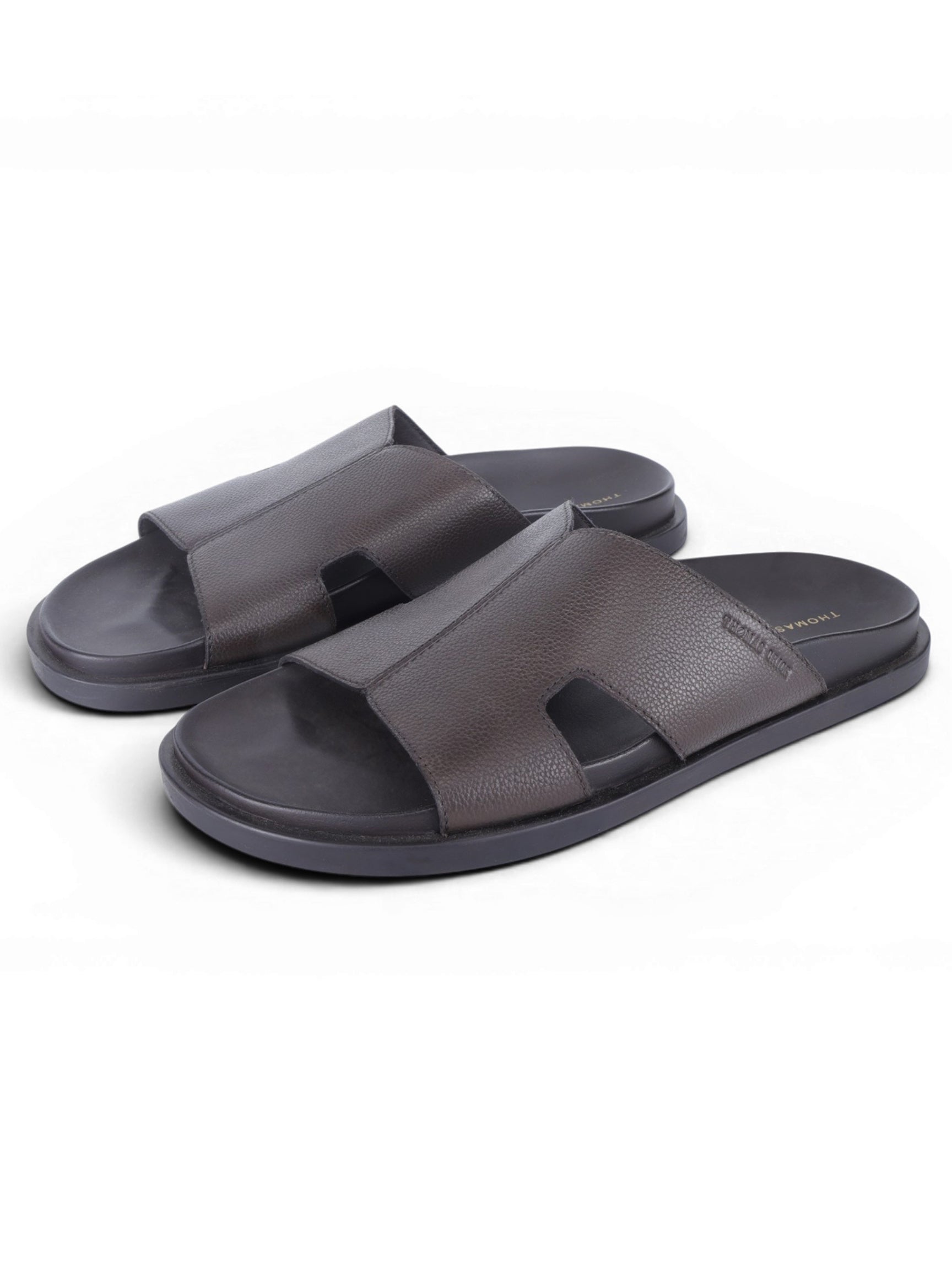 DUNE Brown Sandals | Premium Open Toe Broad-Strap Casual Sandals |TC-2758TK