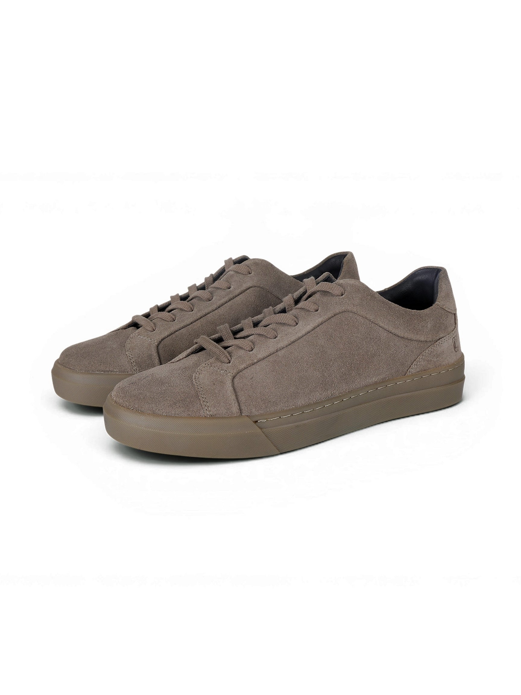 SILVA Khaki Suede  Sneakers | Minimalist Low-Top Retro Footwear|TC-2648MS