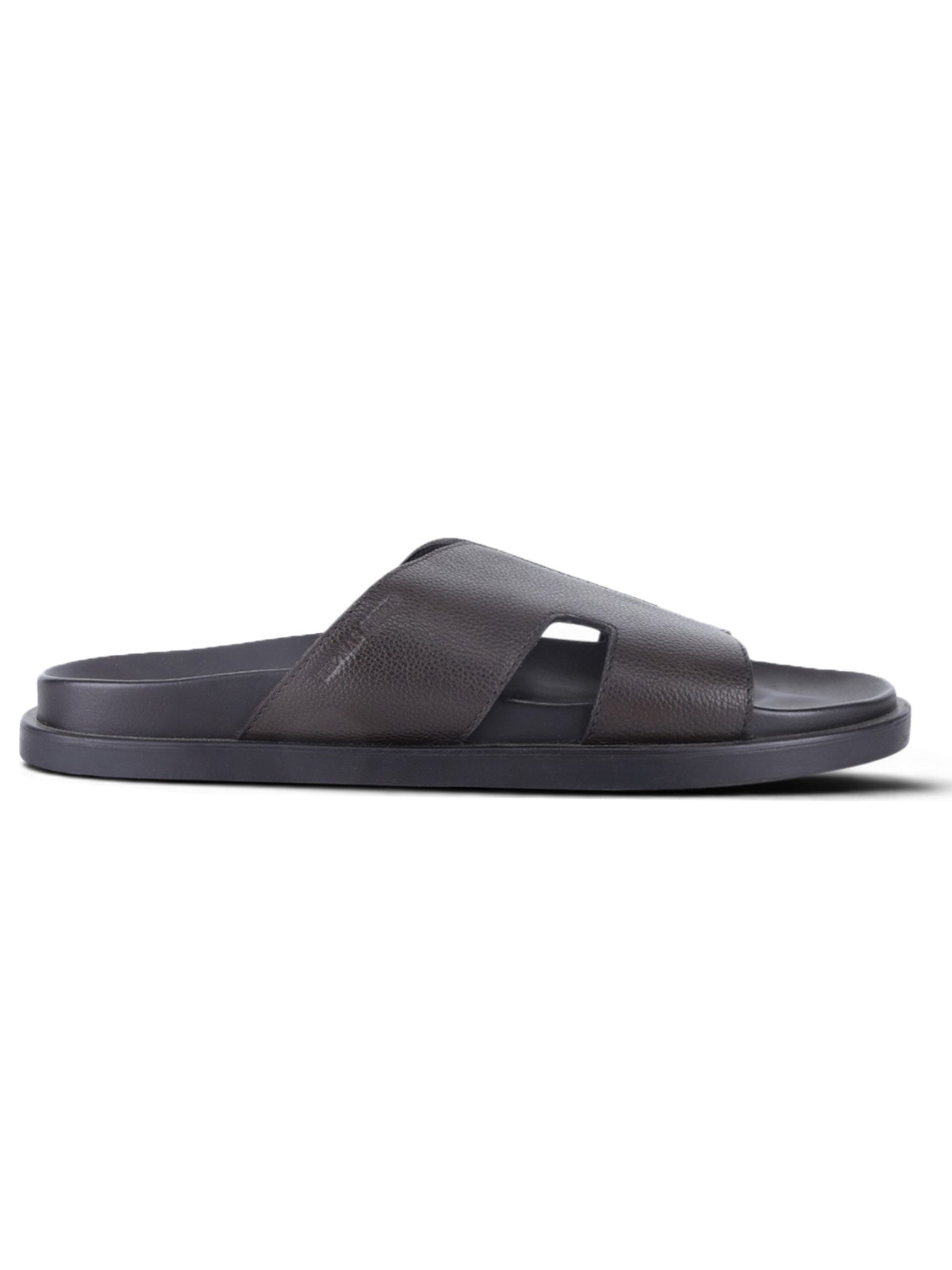 DUNE Brown Sandals | Premium Open Toe Broad-Strap Casual Sandals |TC-2758TK