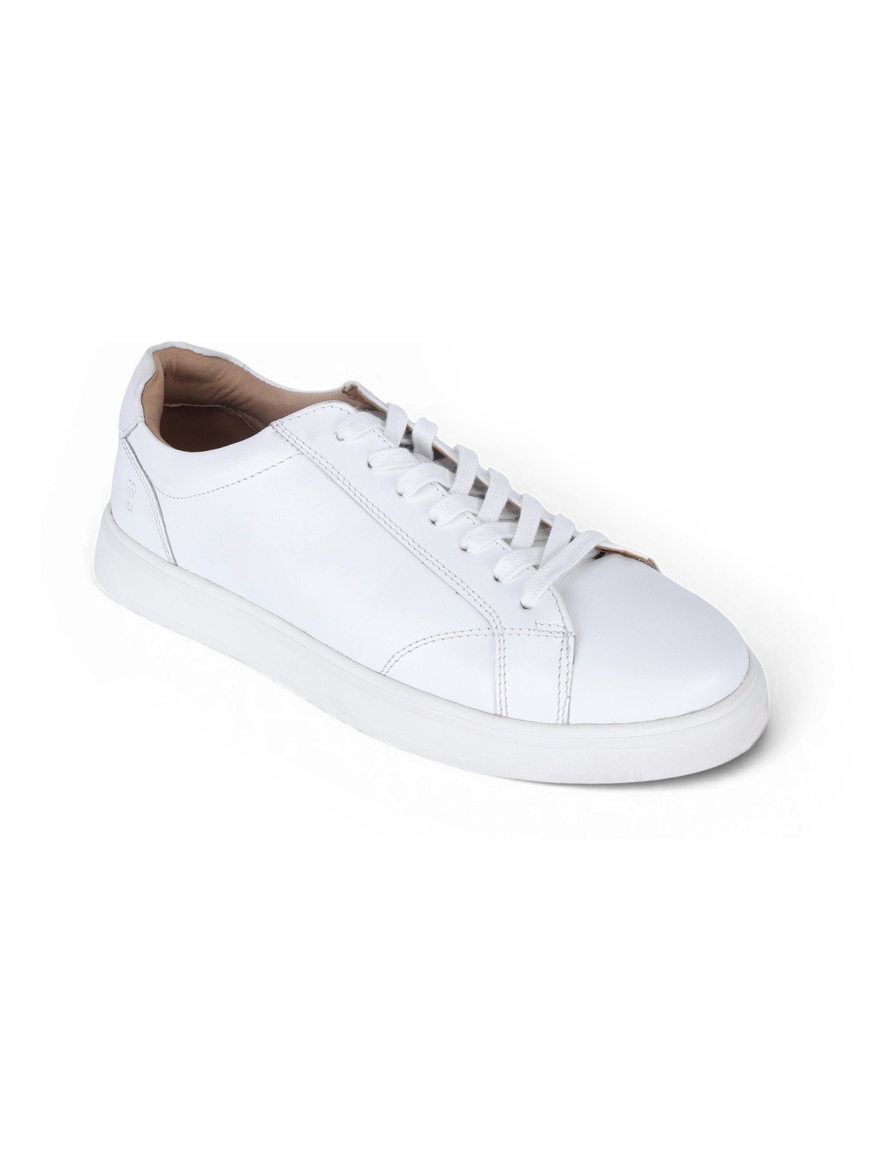 Theo White Sneakers | Premium Smart Casual Lace-Up Shoes | TC-2645WT
