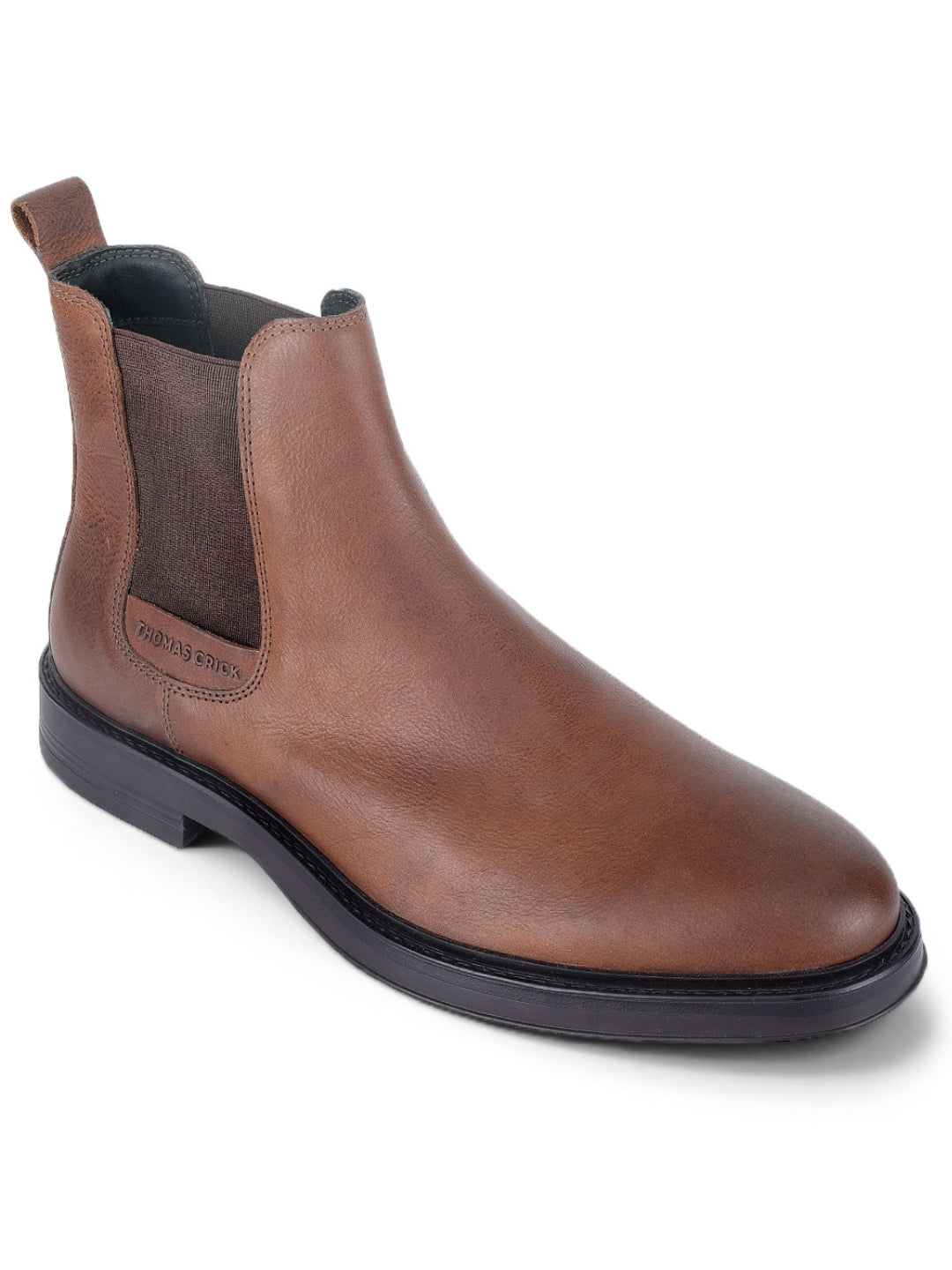 Holborn Tan Chelsea Boots |Classic Slip-On Dress Boots with Ortho Comfort Insock|TC-2657WD