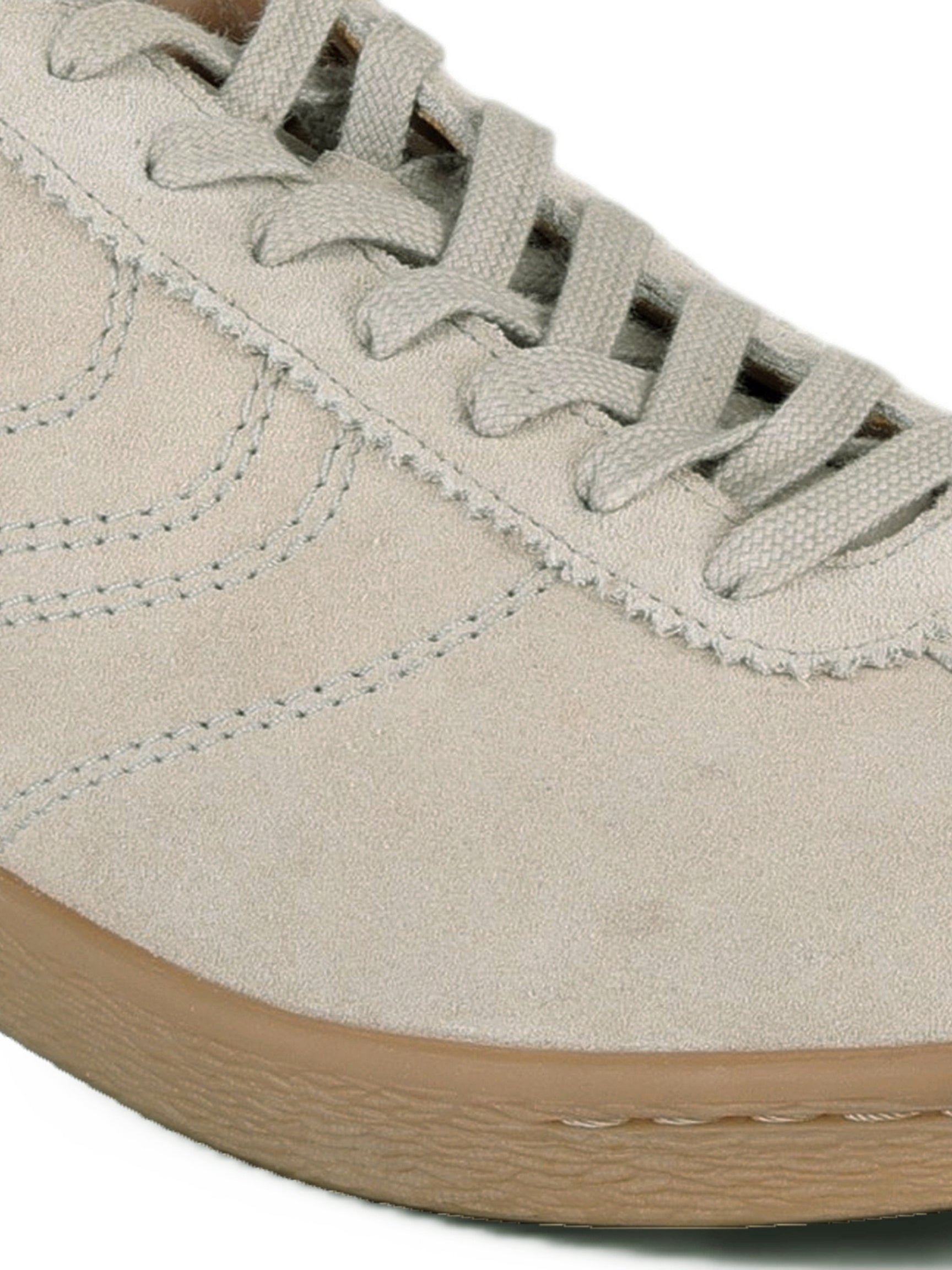 GREG Off White Suede Sneakers | Lightweight Smart Casual Lace-Up Shoes|TC-2649OW