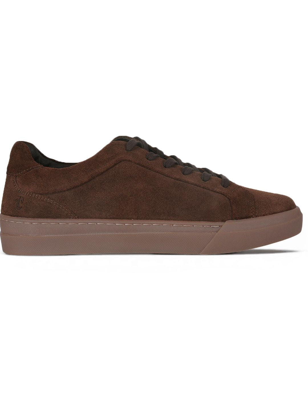 Silva Brown  Suede  Sneakers | Minimalist Low-Top Retro Footwear |TC-2648CH