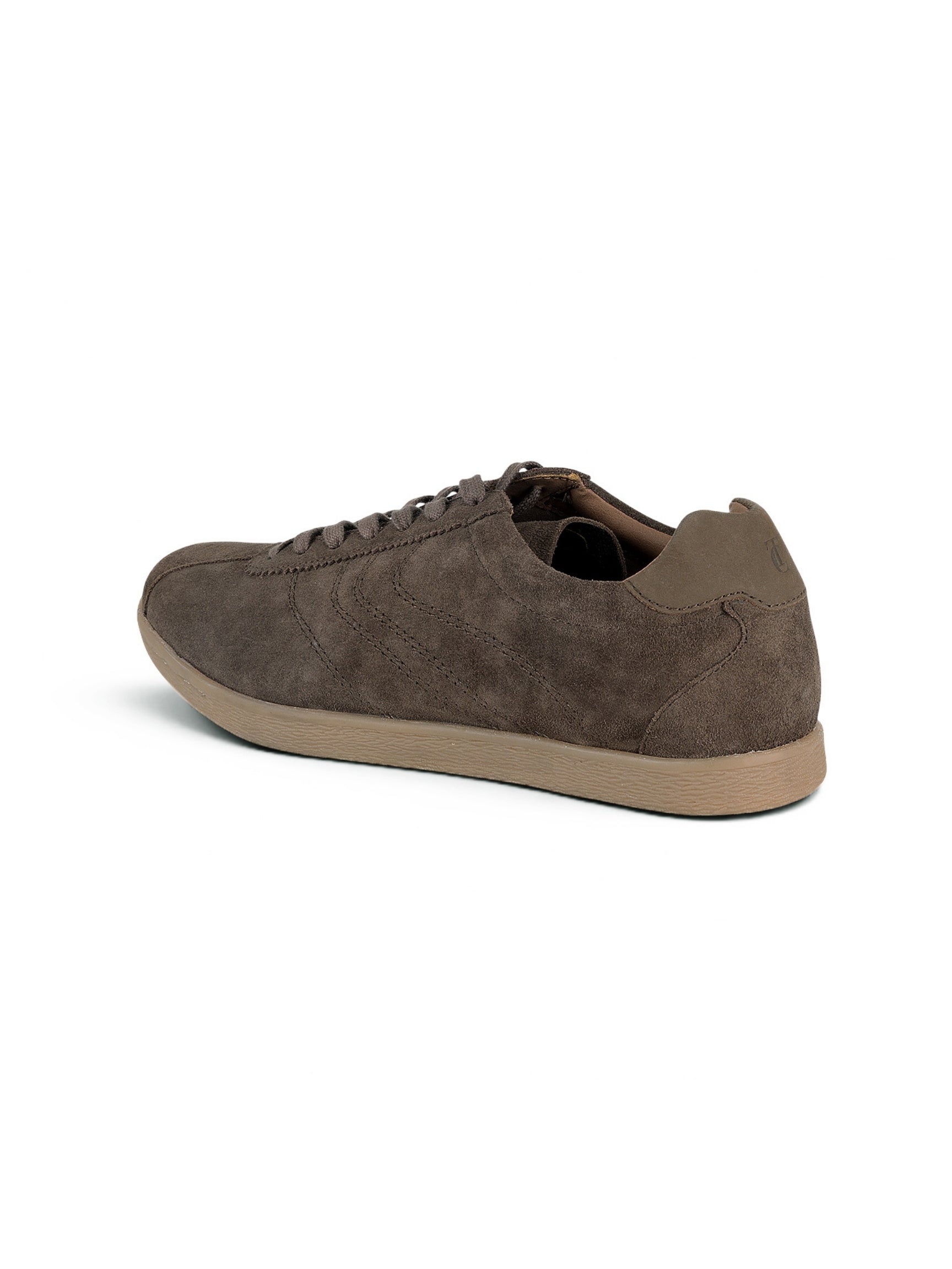 GREG Brown Suede Sneakers | Lightweight Smart Casual Lace-Up Shoes|TC-2649BR