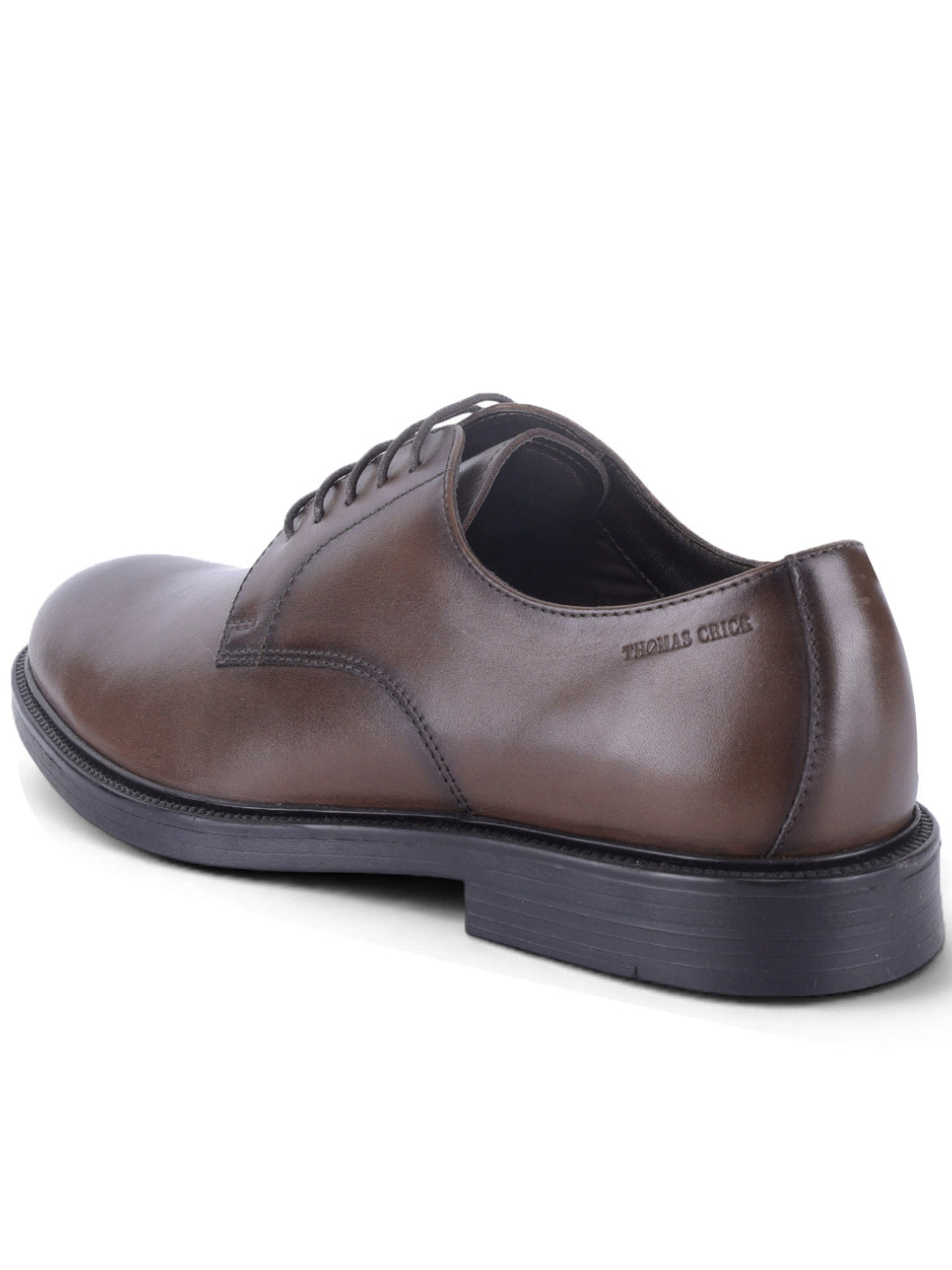 Vance Brown Lace Up Derby  Shoes| Premium Genuine Leather Formal Shoes |TC-2655BL