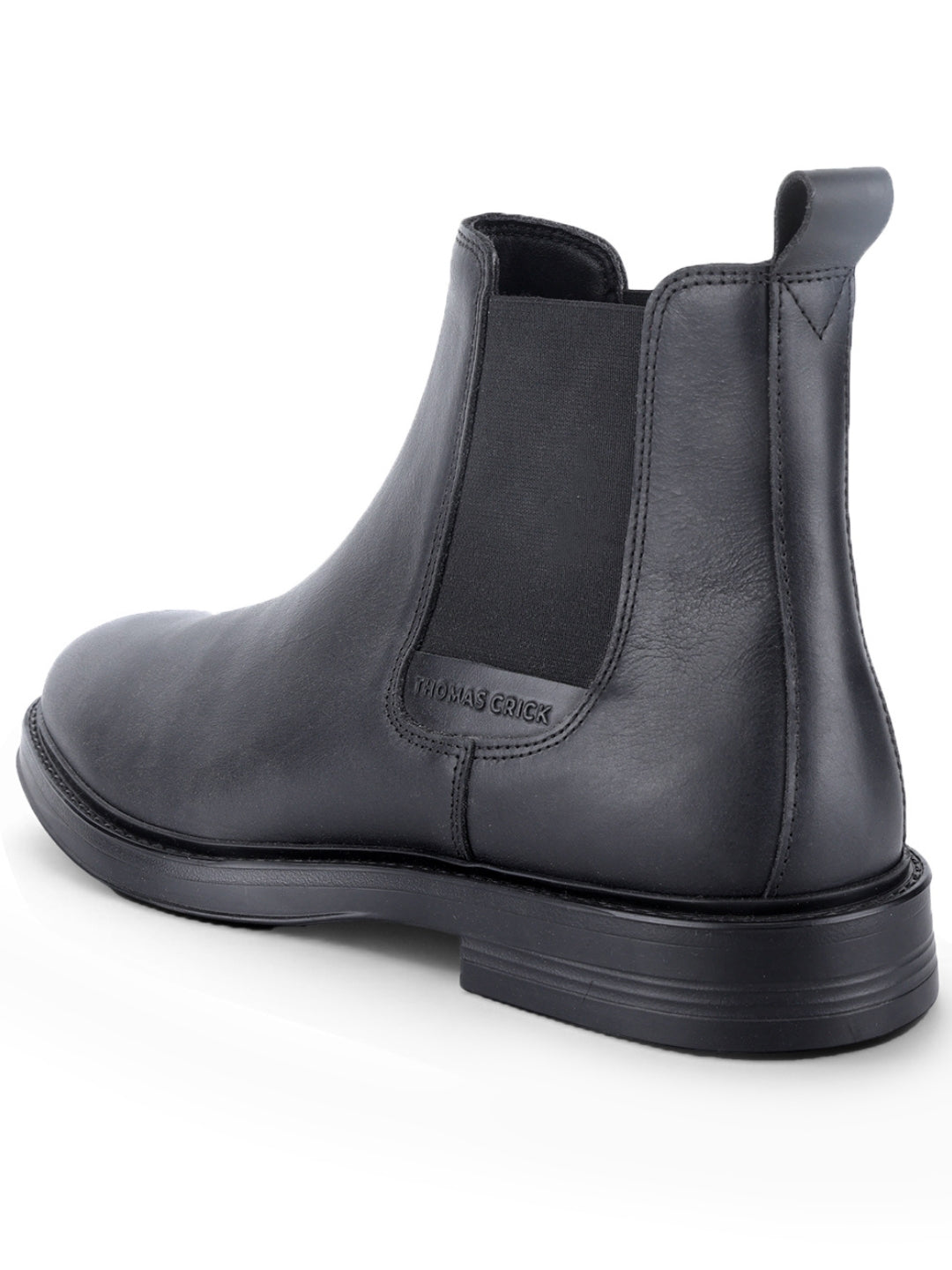 Holborn Black Chelsea Boots |Classic Slip-On Dress Boots with Ortho Comfort Insock|TC-2657BL