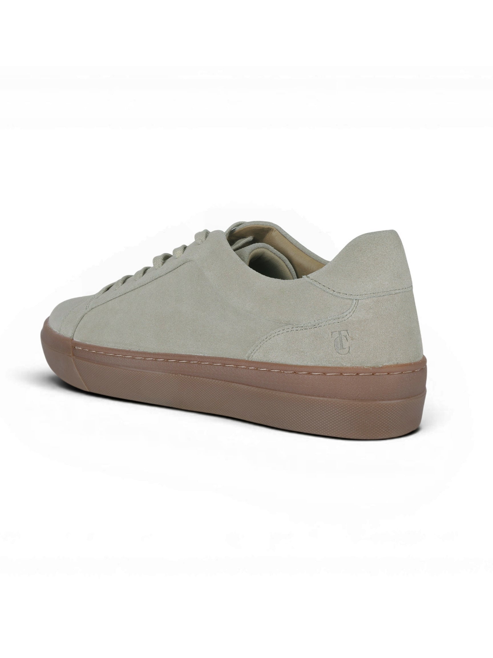 SILVA Off White  Suede  Sneakers | Minimalist Low-Top Retro Footwear|TC-2648SL