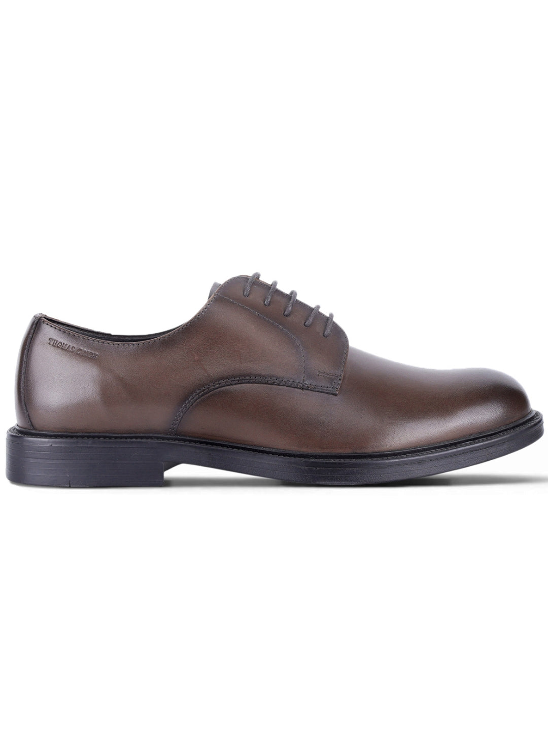 Vance Brown Lace Up Derby  Shoes| Premium Genuine Leather Formal Shoes |TC-2655BL