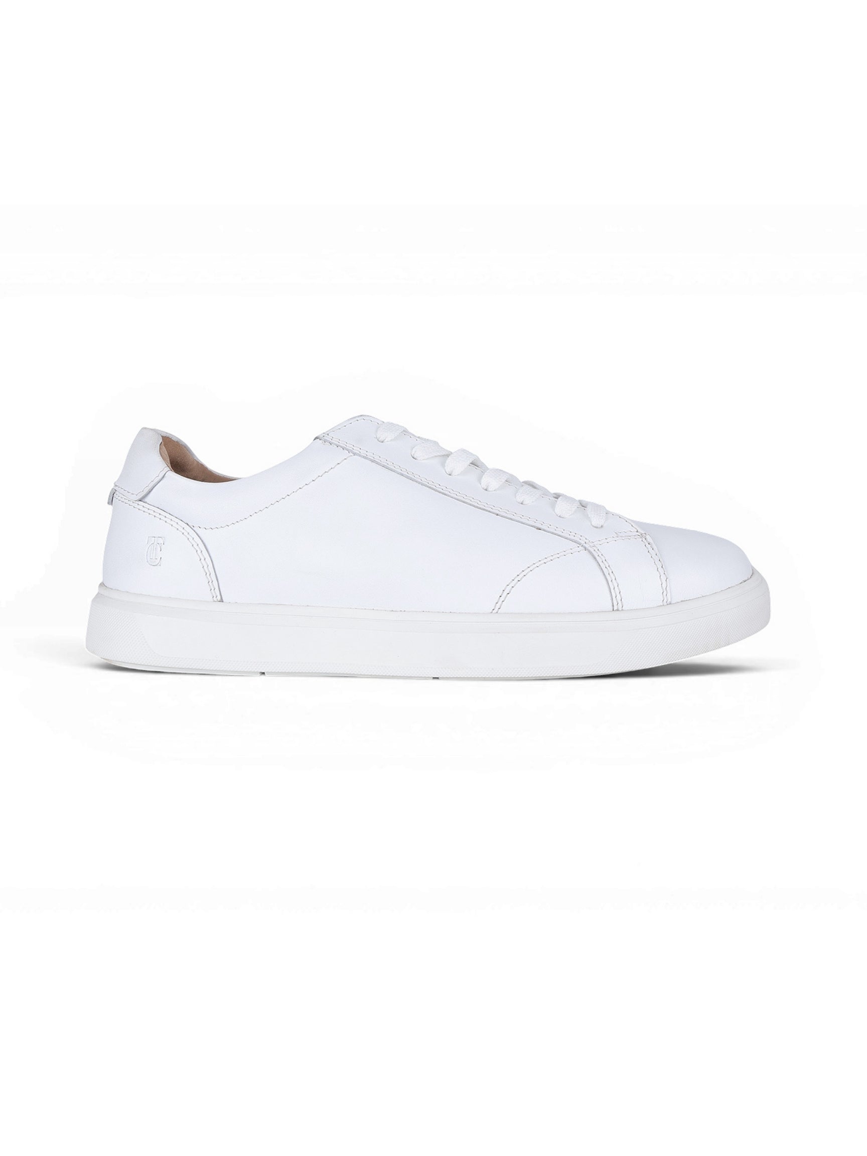Theo White Sneakers | Premium Smart Casual Lace-Up Shoes | TC-2645WT
