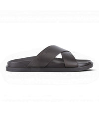 ASTER Brown Cross-Strap Sandals| Premium Open Toe Comfort Sandals |TC-2759BR