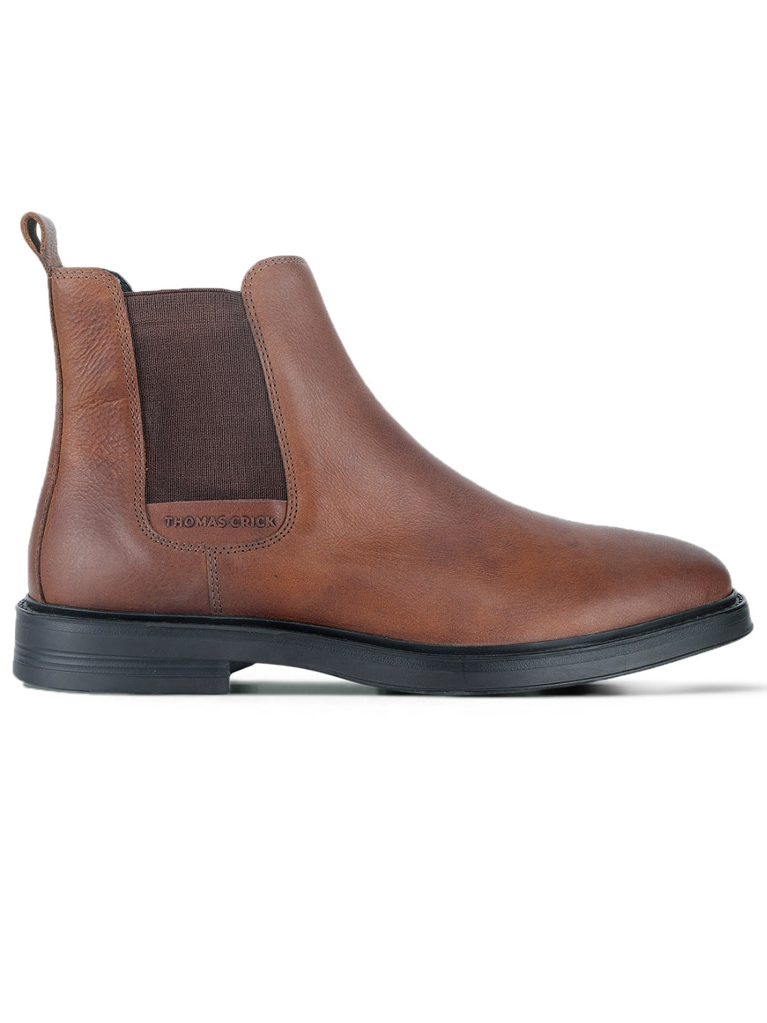 Holborn Tan Chelsea Boots |Classic Slip-On Dress Boots with Ortho Comfort Insock|TC-2657WD