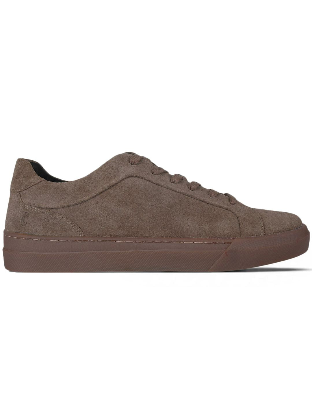 Silva Khaki Suede  Sneakers | Minimalist Low-Top Retro Footwear|TC-2648MS