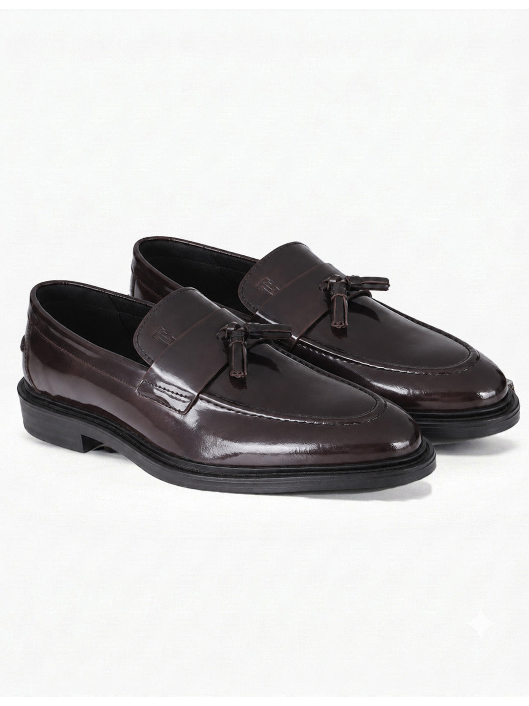 Kingsley Men's Bordo Genuine Leather Tassel Loafers | Premium Slip-On Formal & Smart Casual Dress Shoes|TC-2654BO