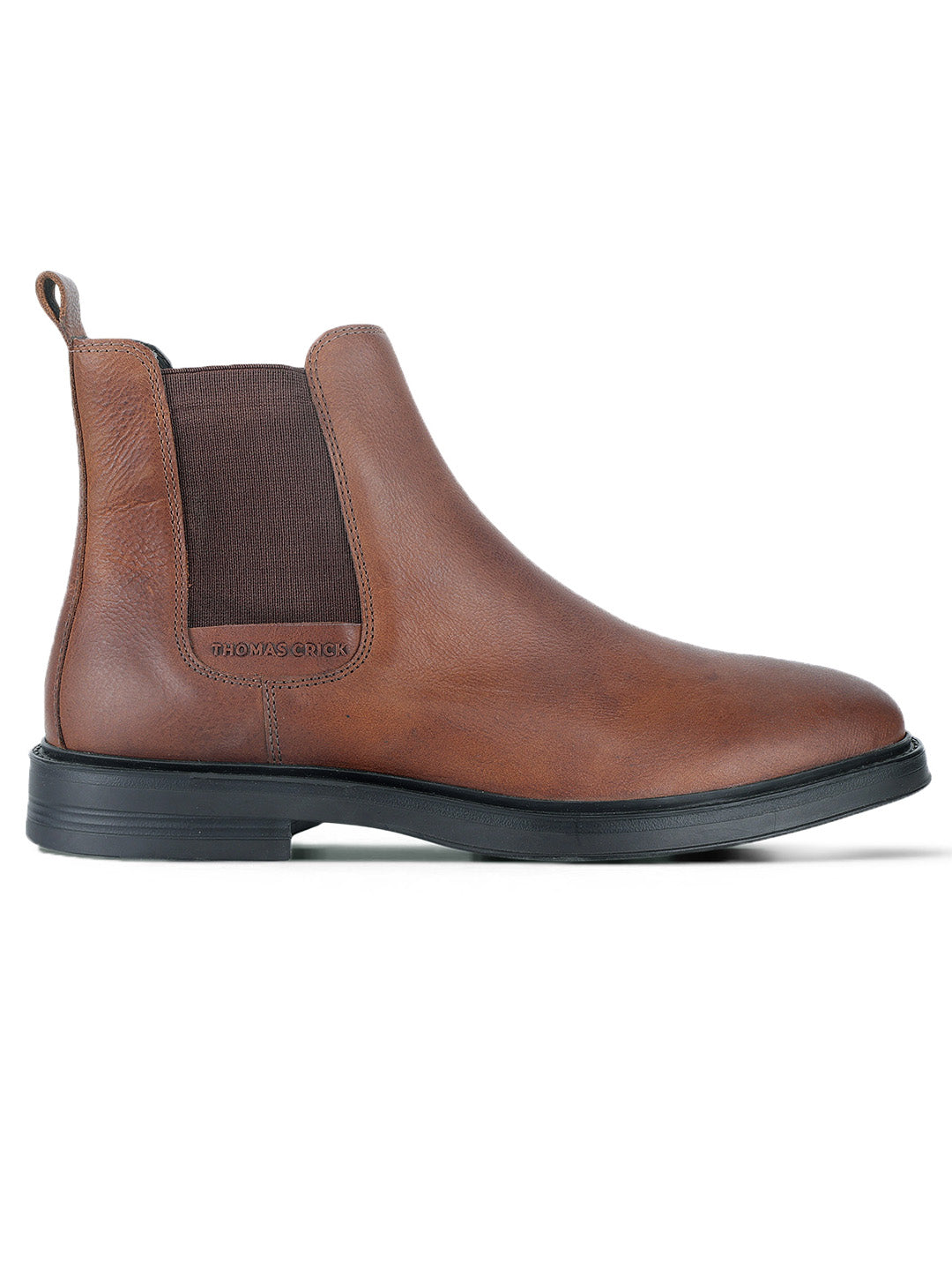 Holborn Tan Chelsea Boots |Classic Slip-On Dress Boots with Ortho Comfort Insock|TC-2657WD