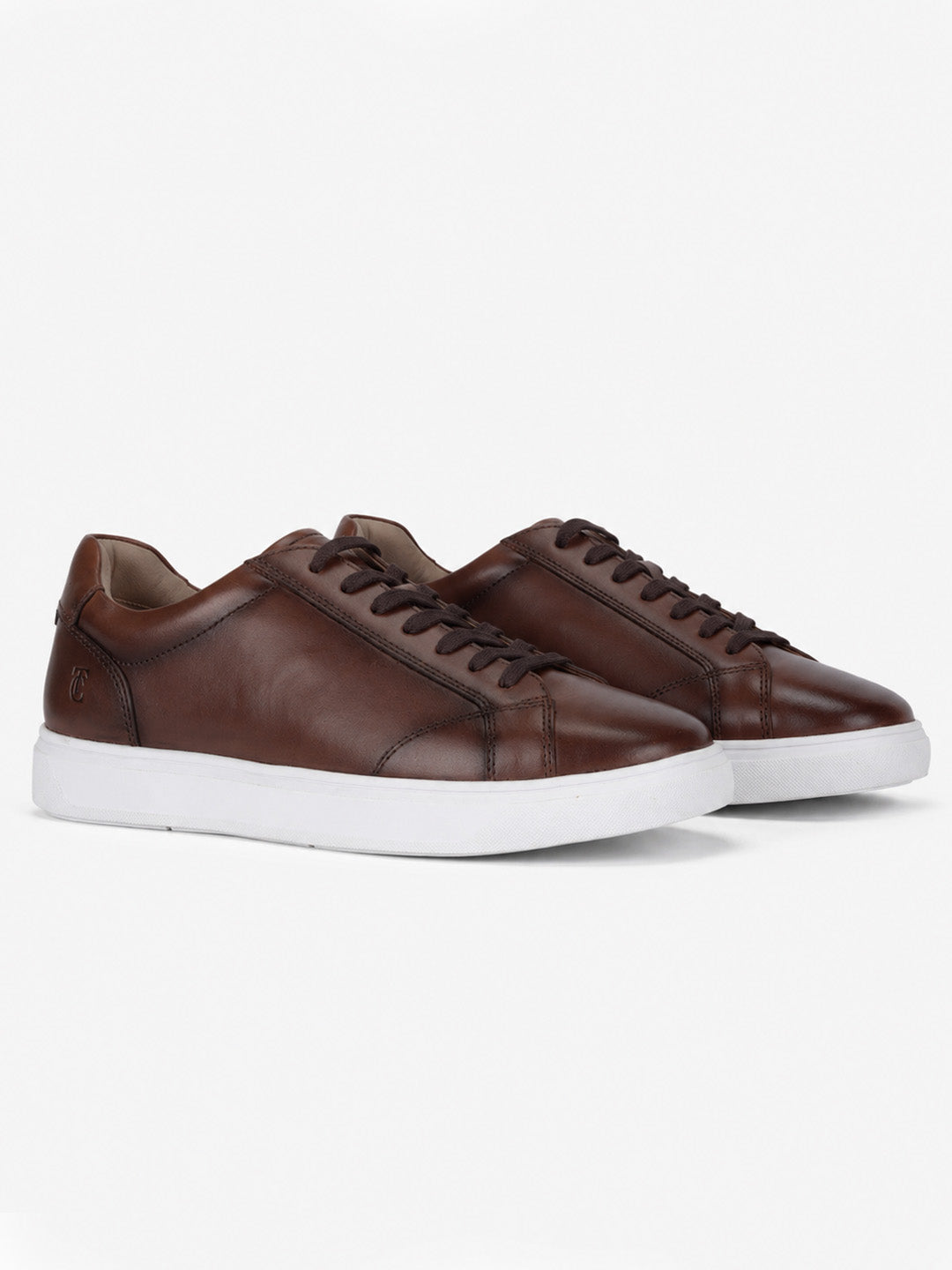 Theo Brown Sneakers | Premium Smart Casual Lace-Up Shoes | TC-2645TK