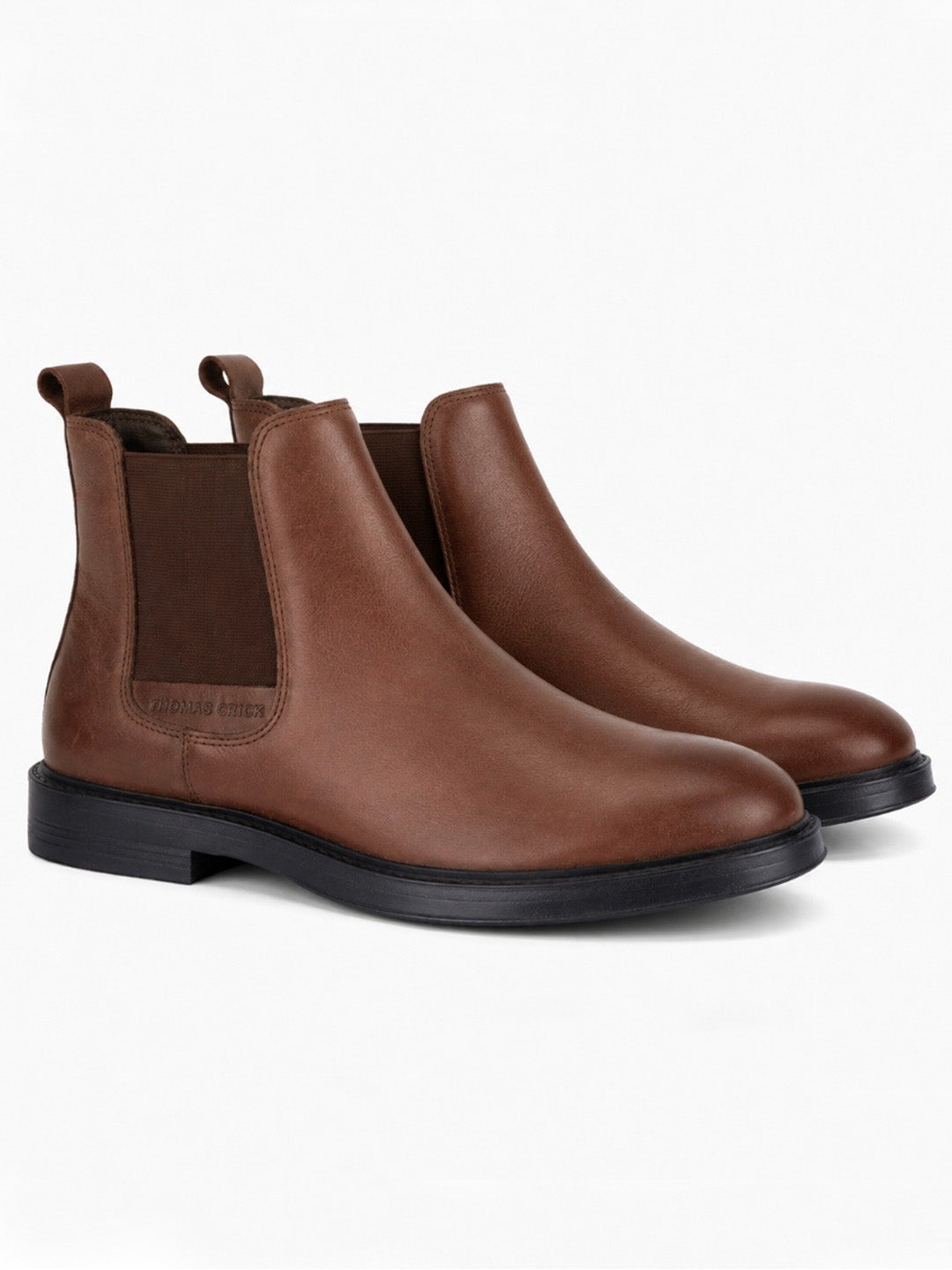 Holborn Tan Chelsea Boots |Classic Slip-On Dress Boots with Ortho Comfort Insock|TC-2657WD