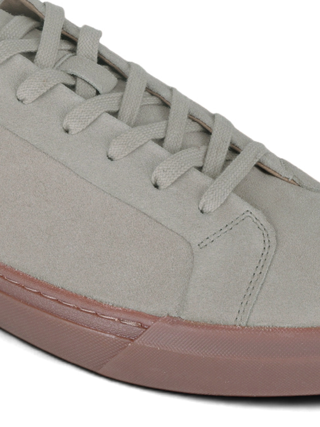 Silva Off White  Suede  Sneakers | Minimalist Low-Top Retro Footwear|TC-2648SL
