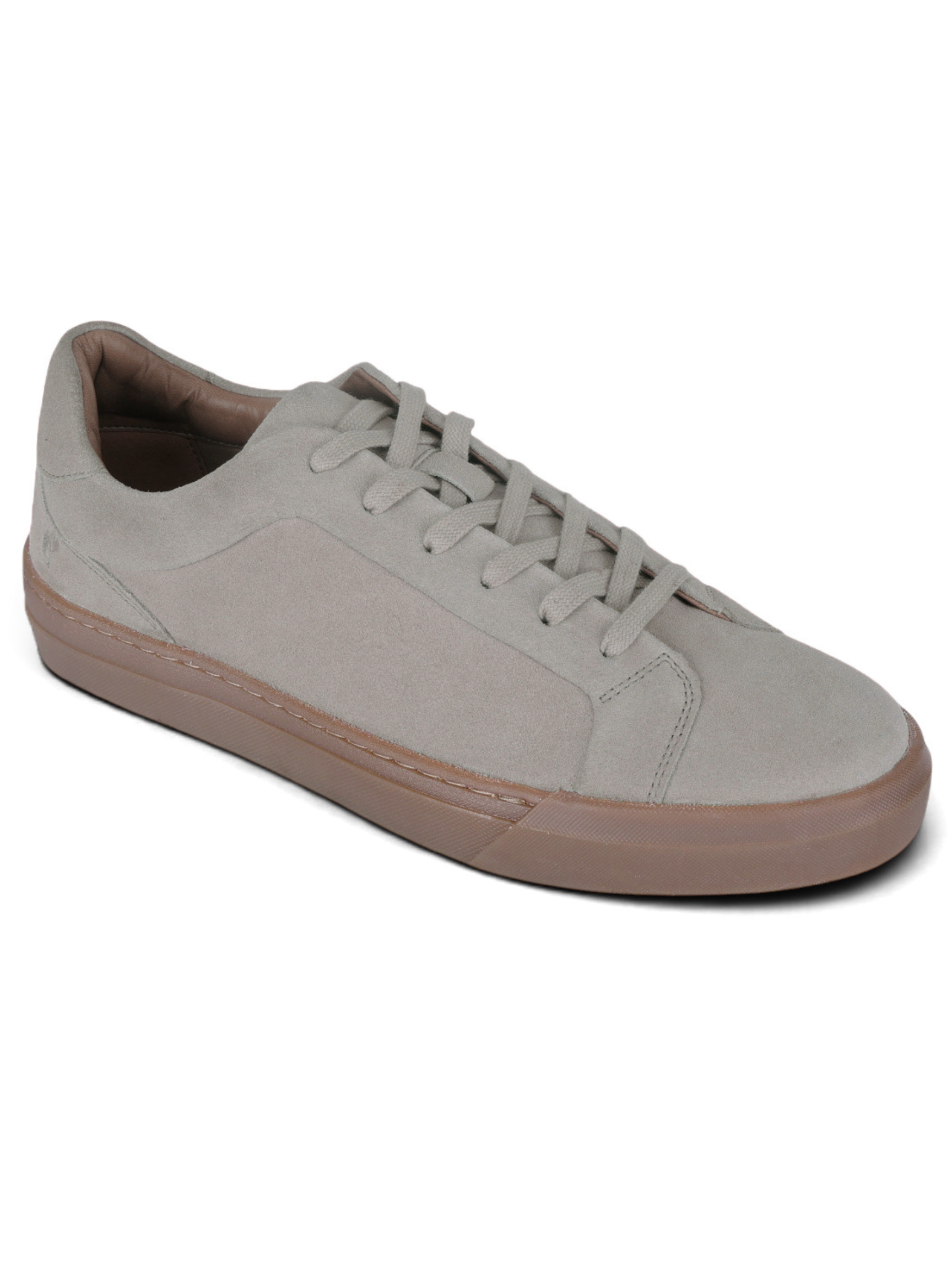 Silva Off White  Suede  Sneakers | Minimalist Low-Top Retro Footwear|TC-2648SL