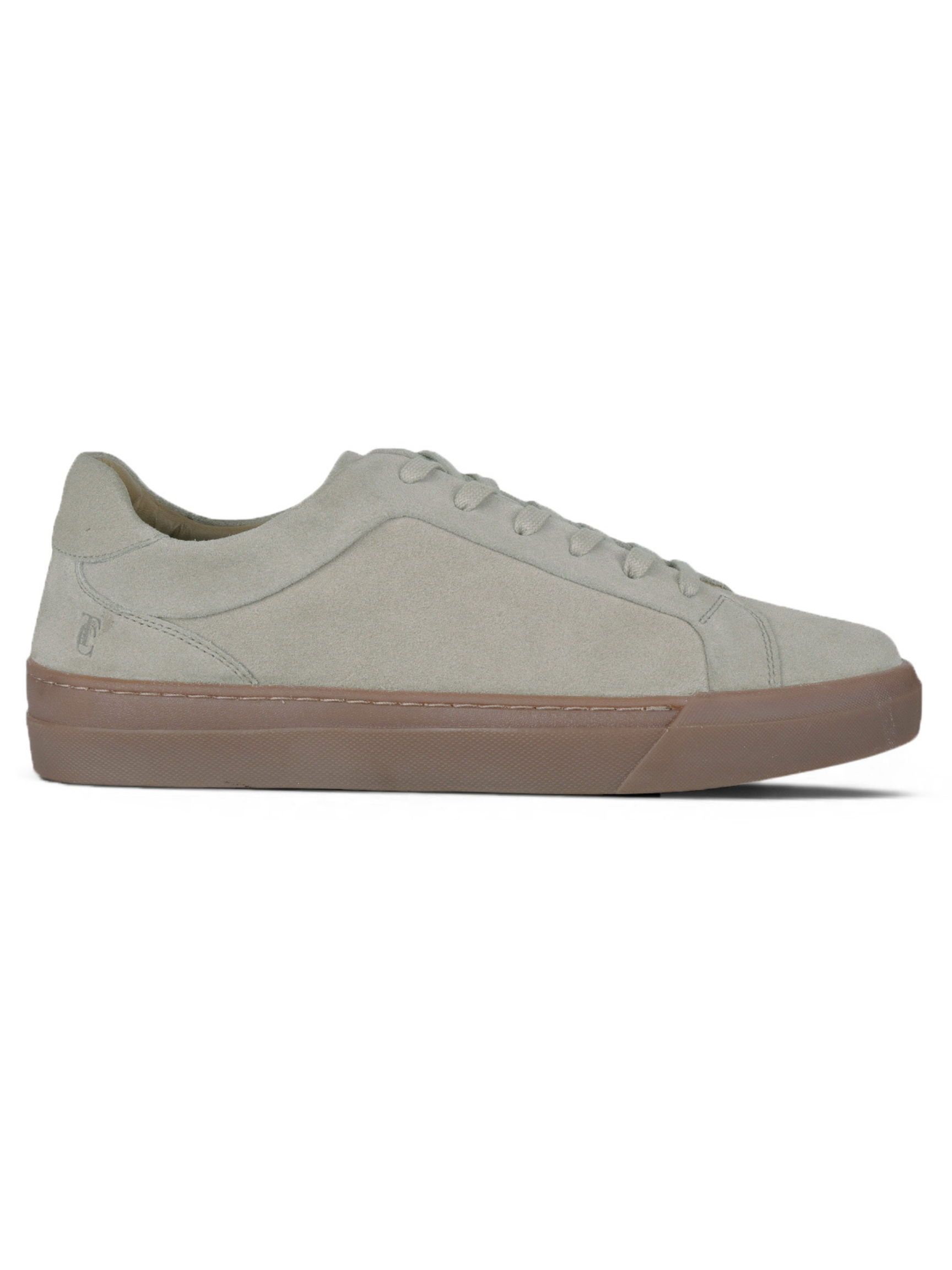 Silva Off White  Suede  Sneakers | Minimalist Low-Top Retro Footwear|TC-2648SL