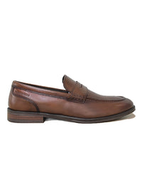 Windsor Penny - Leather Smart Casual Loafers Ortho Comfort Fit Teak (TC-2539TK)